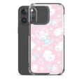 Protect your iPhone® with the stylish Snow Bunny iPhone® Clear Case, featuring a cute bunny design and flexible sides.