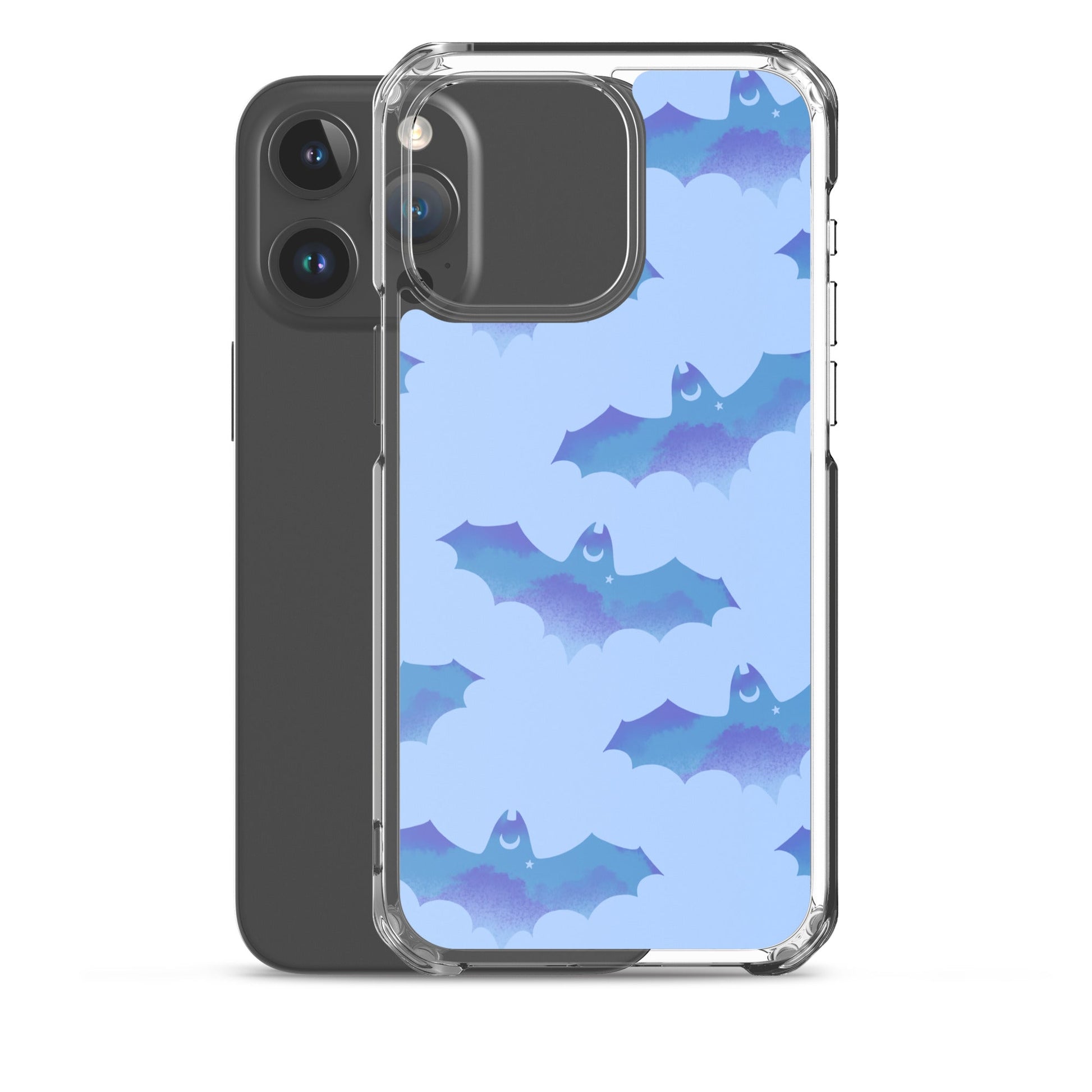 Protect your phone stylishly with the Lilith iPhone® Clear Case, featuring a sleek design and flexible sides.