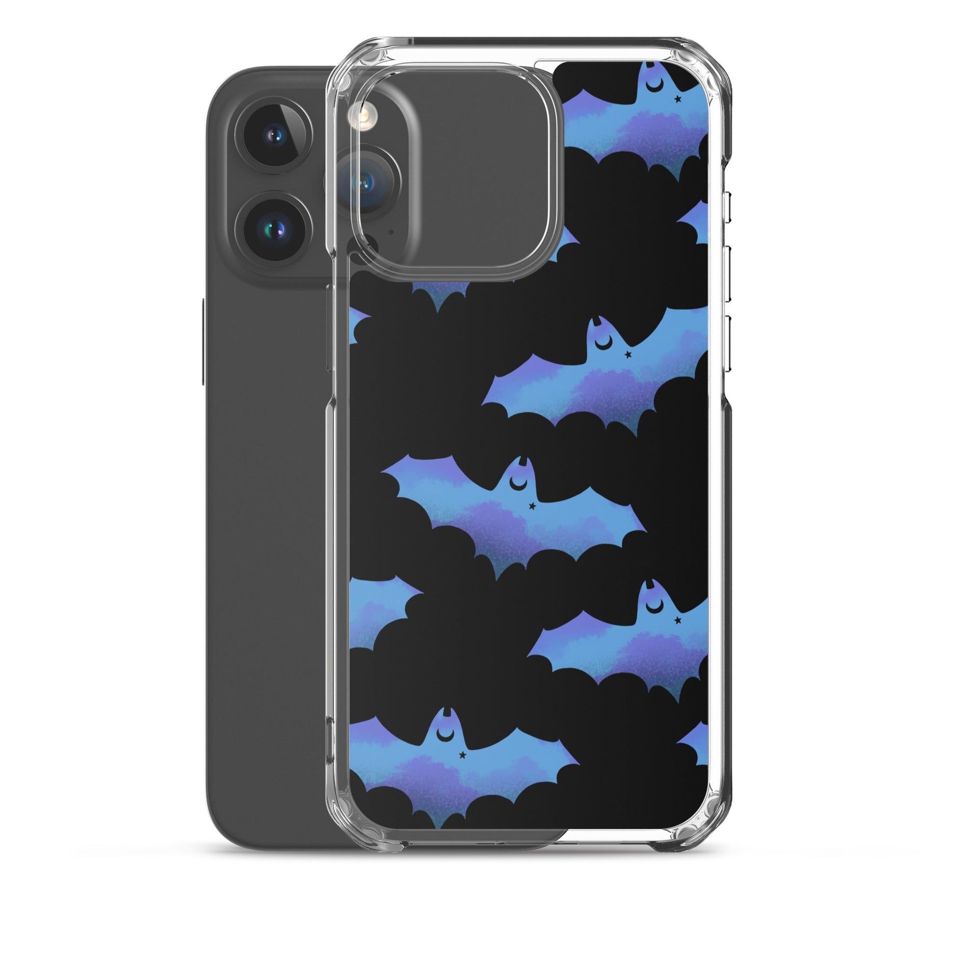 Protect your phone stylishly with the Lilith iPhone® Clear Case, featuring a sleek design and flexible sides.