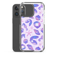 Sleek Sea Princess iPhone® Clear Case features a colorful marine design, protecting against scratches and dirt.
