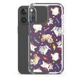 Trick or Treaters iPhone® Clear Case features playful designs, offering stylish protection for your device.