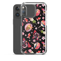 Protect your phone stylishly with the Matsuri iPhone® Clear Case featuring a vibrant design and flexible sides.