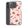 Sleek Sugar Sweetheart iPhone® Clear Case offers protection from scratches and easy access to ports and buttons.