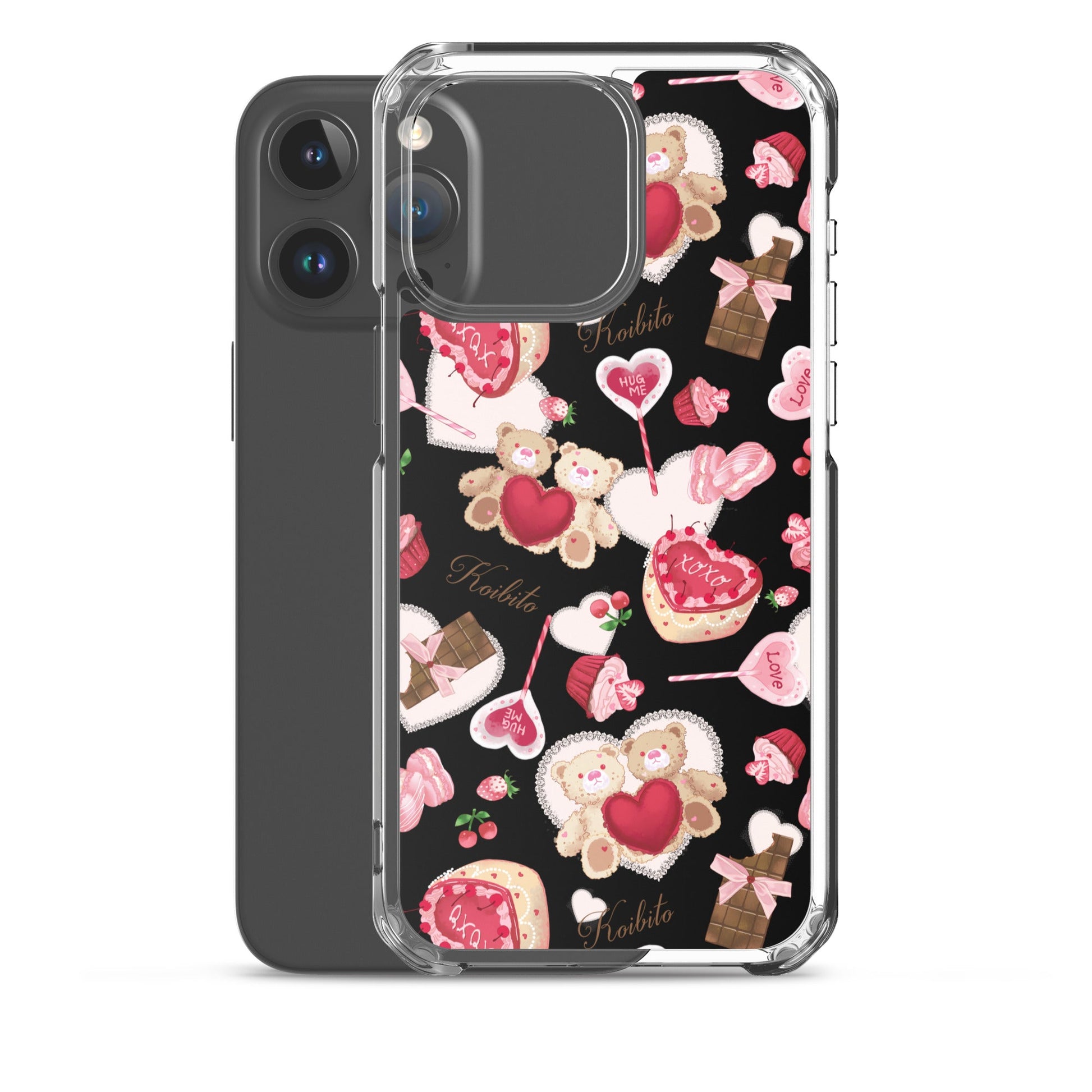 Protect your iPhone® stylishly with the Sugar Sweetheart iPhone® Clear Case, featuring a cute, playful design.