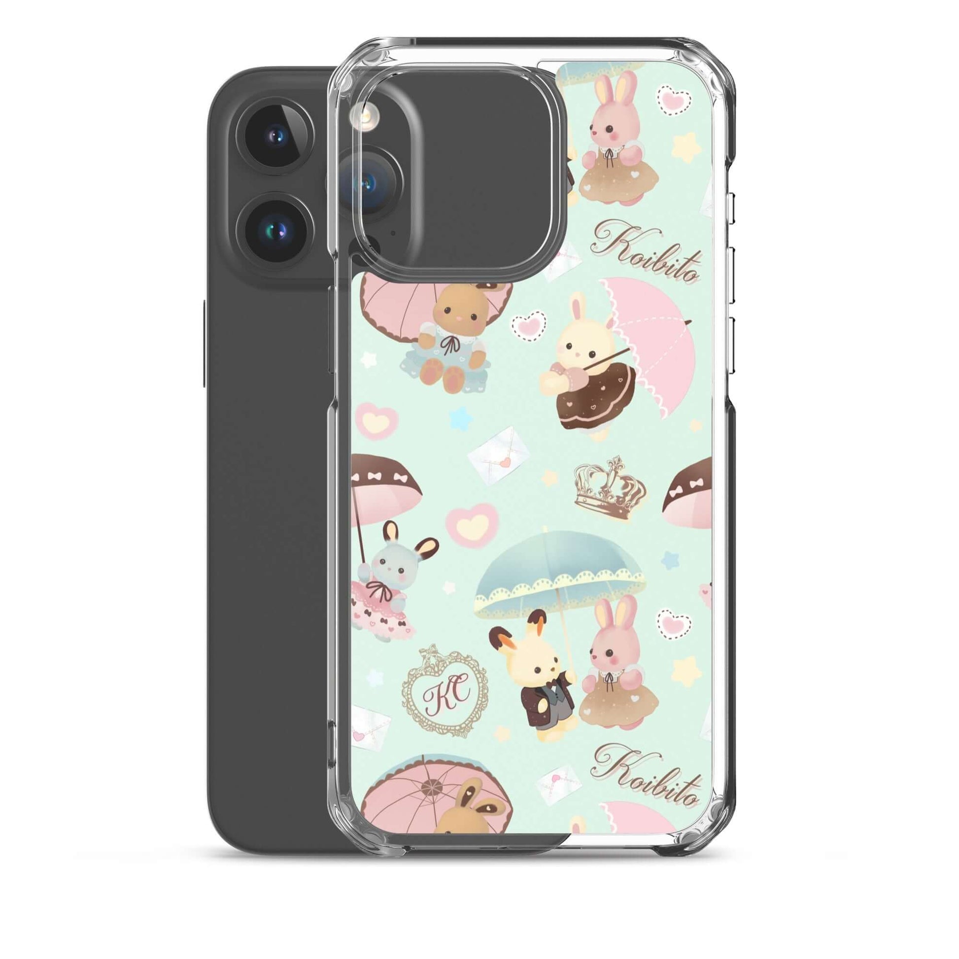 Protect your phone with the Parasol Bunny iPhone® Clear Case, featuring a cute design and durable, flexible materials.