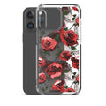 Sleek Enchanted Rose iPhone® Clear Case (Transparent) offers stylish protection against scratches and dirt.