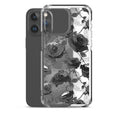 Stylish Enchanted Rose iPhone® Clear Case (Transparent) offers protection with a sleek design and easy access to ports.