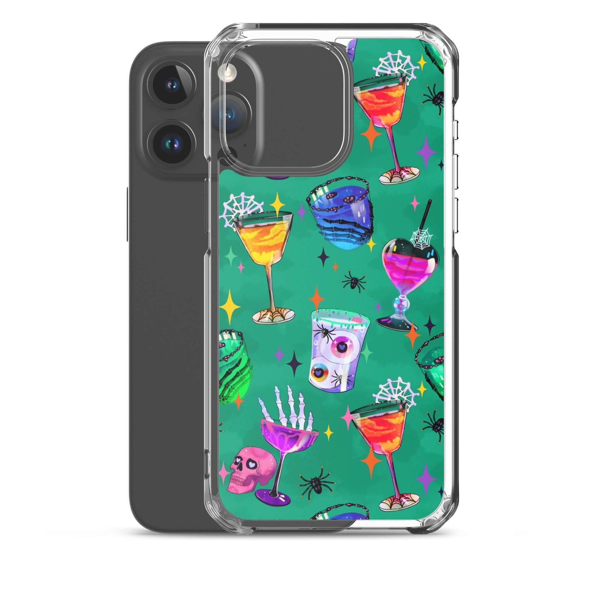 Protect your iPhone® with the stylish Monster Party iPhone® Clear Case featuring vibrant designs and durable materials.