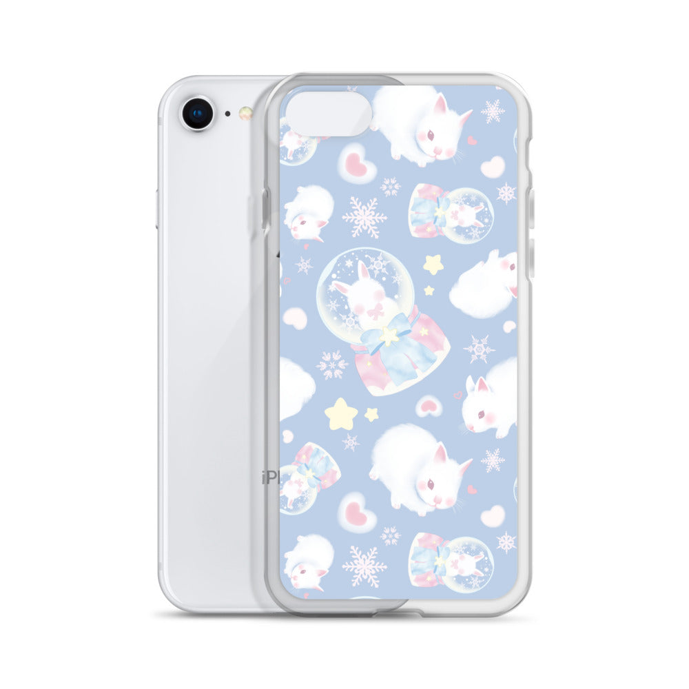 Protect your iPhone® with the Snow Bunny iPhone® Clear Case, featuring a charming design and flexible, durable material.