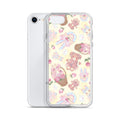 Protect your iPhone® with the Sweet Teddy iPhone® Clear Case, featuring a charming teddy bear design and flexible sides.