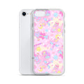 Sleek Indica Magica iPhone® Clear Case offers protection with a solid back and flexible sides for easy handling.