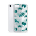 Stylish Higanbana iPhone® Clear Case featuring floral design, offering protection from scratches and dirt.