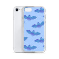 Stylish Lilith iPhone® Clear Case featuring bats, protecting against scratches and dirt while showcasing your phone.
