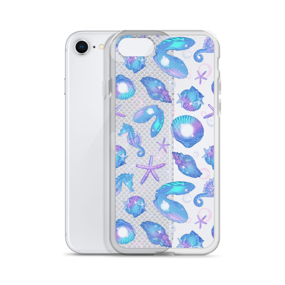 Protect your iPhone® with the Sea Princess iPhone® Clear Case, featuring a vibrant ocean-themed design.