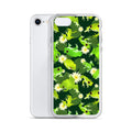 Colorful Kero-kero iPhone® Clear Case featuring playful frog design, perfect for protection and style.