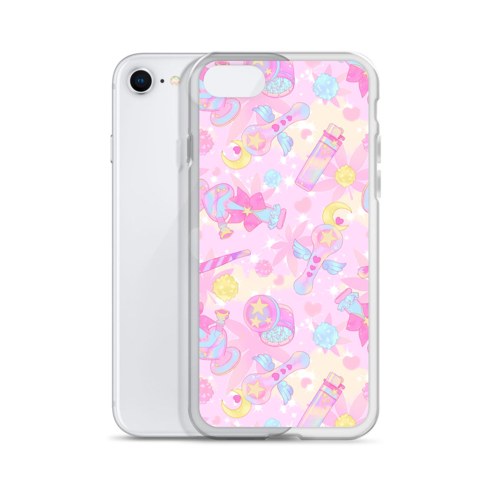Sleek Indica Magica iPhone® Clear Case offers protection from scratches and dirt with a flexible design.