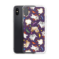 Trick or Treaters iPhone® Clear Case offers stylish protection against scratches and dust, perfect for Halloween fun!
