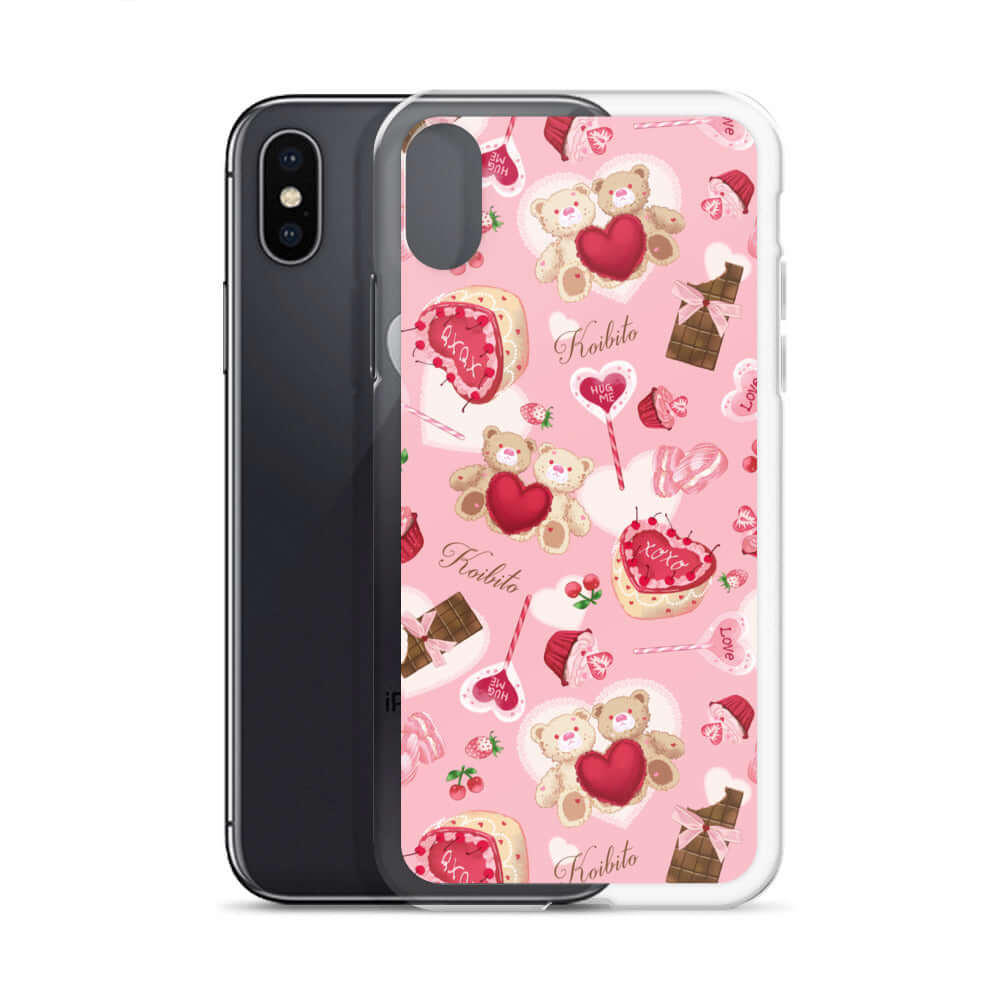 Stylish Sugar Sweetheart iPhone® Clear Case offers protection from scratches and dust with a cute design.
