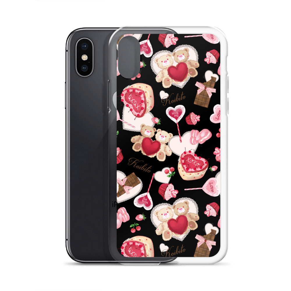 Stylish Sugar Sweetheart iPhone® Clear Case features a cute design and protects against scratches and dust.