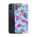 Stylishly protect your phone with the Enchanted Rose iPhone® Clear Case, featuring vibrant floral designs.