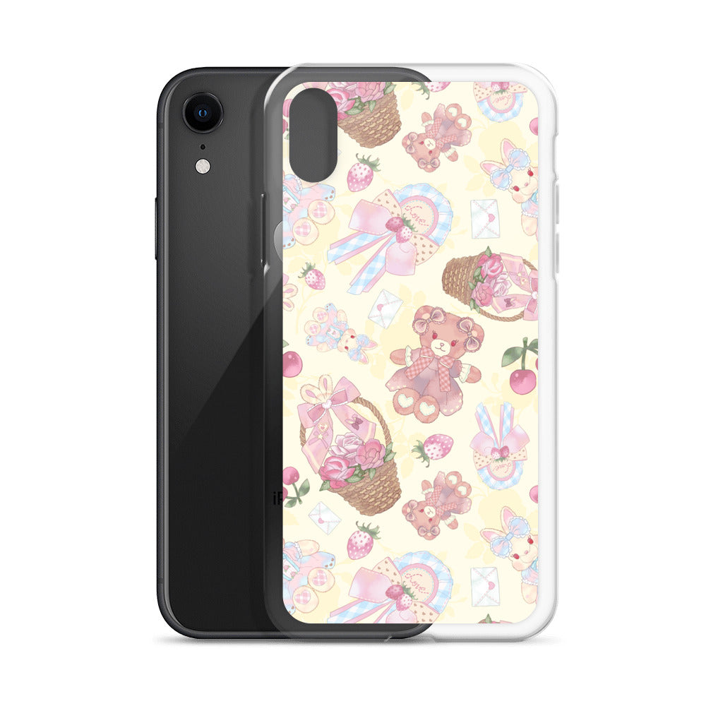 Protect your iPhone® with the Sweet Teddy iPhone® Clear Case, featuring a cute design and flexible, durable construction.