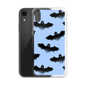 Sleek Lilith iPhone® Clear Case offers protection from scratches and dust with a stylish bat pattern design.