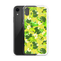 Colorful Kero-kero iPhone® Clear Case with flexible sides and solid back, perfect for protection and style.