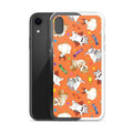 Protect your phone in style with the Trick or Treaters iPhone® Clear Case, featuring a fun Halloween design.