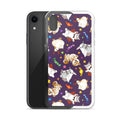 Protect your iPhone® in style with the Trick or Treaters iPhone® Clear Case, featuring a playful design and flexible fit.
