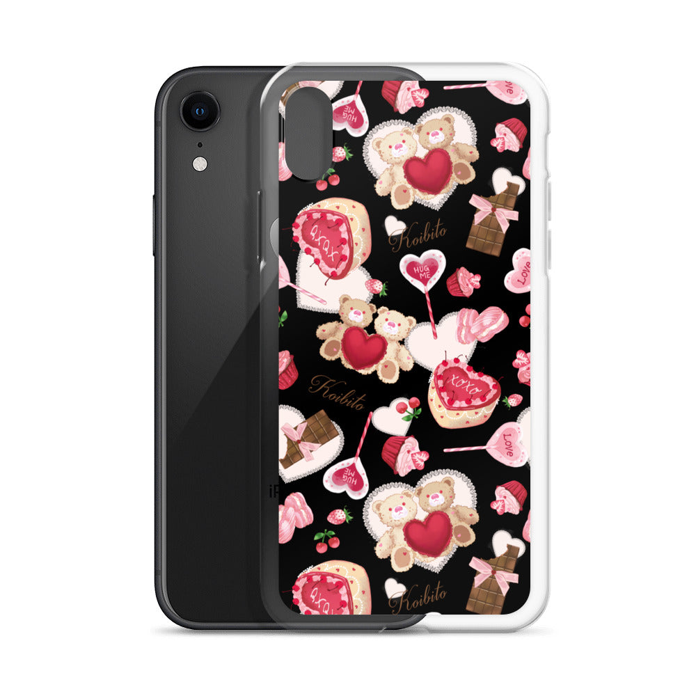 Protect your iPhone® in style with the Sugar Sweetheart iPhone® Clear Case, featuring a charming design and durable materials.