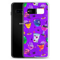 Monster Party Samsung® Clear Case showcases vibrant designs while protecting your phone from scratches and dirt.