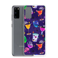 Protect your phone with the stylish Monster Party Samsung® Clear Case featuring vibrant designs and durable protection.