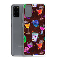 Protect your phone with the vibrant Monster Party Samsung® Clear Case featuring a fun, spooky design.