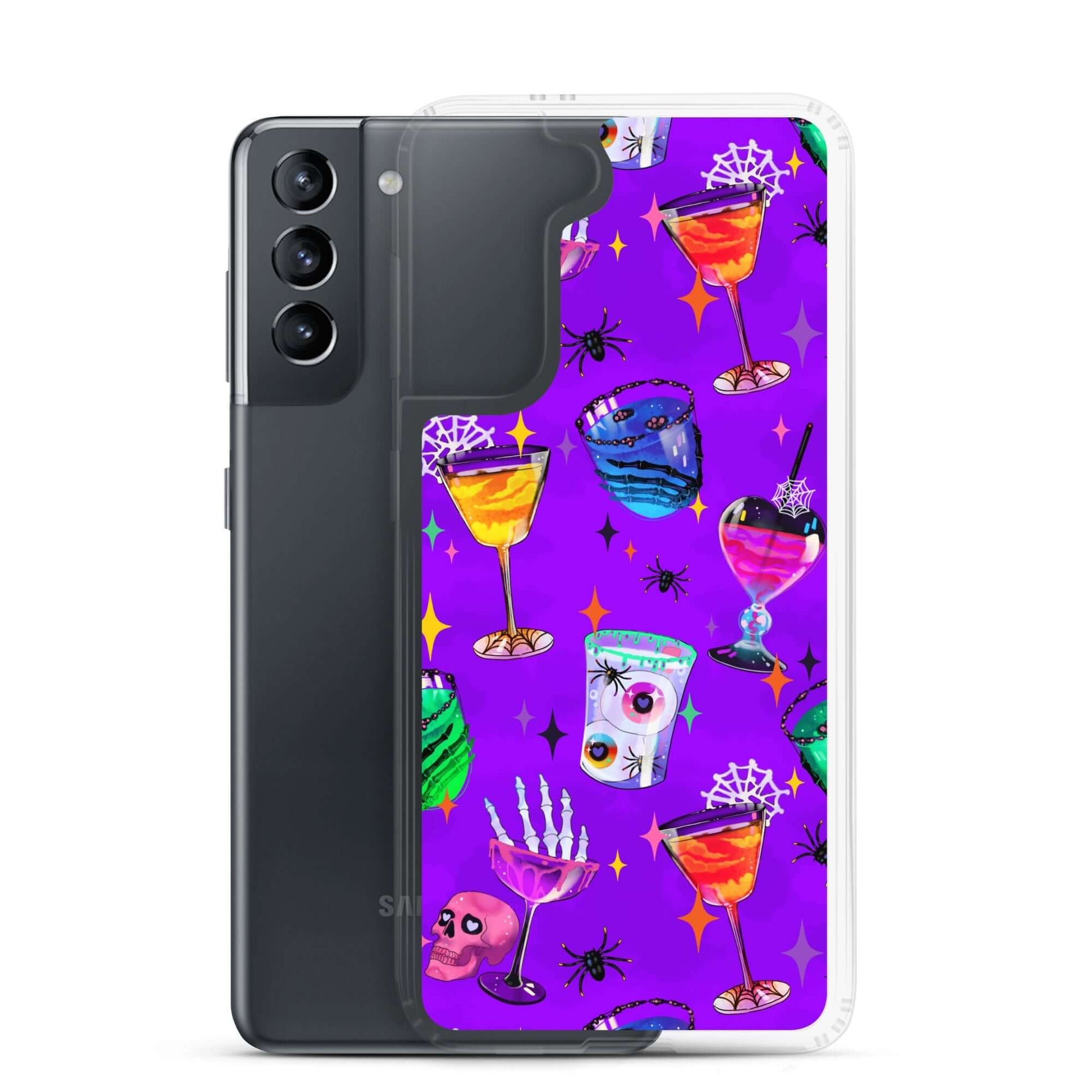 Protect your phone with the stylish Monster Party Samsung® Clear Case featuring vibrant designs and durable materials.