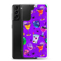 Protect your phone with the Monster Party Samsung® Clear Case featuring vibrant, festive designs. Perfect for Galaxy S21+.