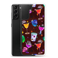 Colorful Monster Party Samsung® Clear Case featuring playful designs, protecting your phone with style and function.