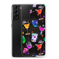 Colorful Monster Party Samsung® Clear Case with vibrant designs, providing sleek protection for your phone.