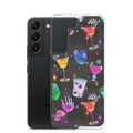 Protect your Samsung® with the stylish Monster Party Samsung® Clear Case featuring vibrant, playful designs.