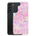 Stylish Glitter Gains Samsung® Clear Case offers protection and easy access for your Galaxy S22 Plus.