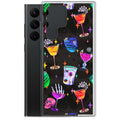 Stylish Monster Party Samsung® Clear Case features a vibrant design, ensuring protection from scratches and dirt.
