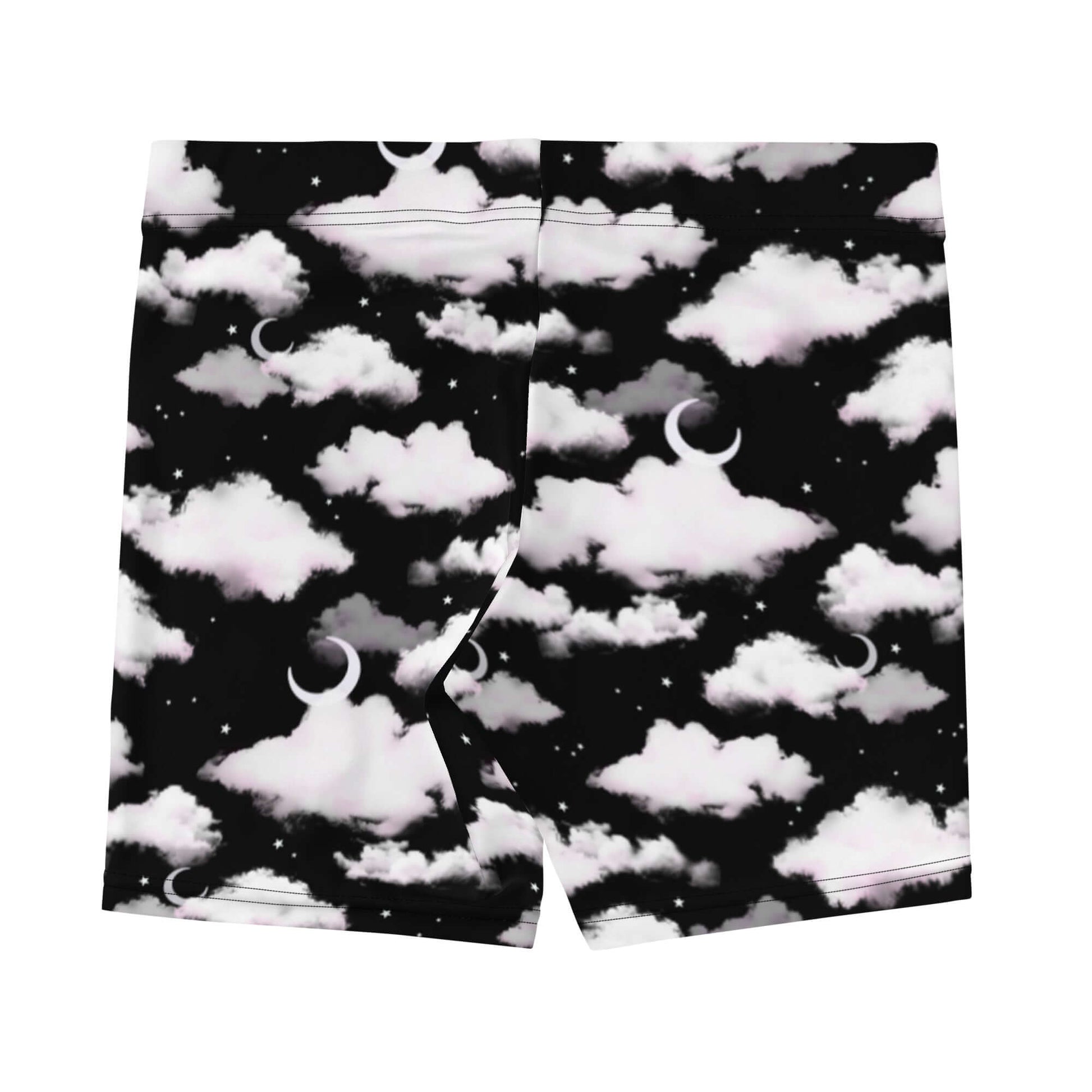 Stylish Cloudy Sky Shorts featuring a soft fabric and versatile design, perfect for gym or casual outings.