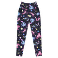 Premium Axolotl Leggings feature a whimsical design with colorful axolotls and stars, perfect for stylish comfort.