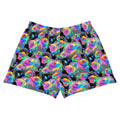 Shop the stylish Enchanted Rose Athletic Short Shorts, perfect for comfort and a chic, subdued aesthetic.