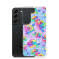 Enchanted Rose Samsung® Clear Case showcases vibrant rose design and offers durable protection for your phone.
