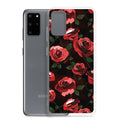 Sleek Enchanted Rose Samsung® Clear Case offers protection from scratches and dirt with a stylish floral design.