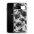 Sleek Enchanted Rose Samsung® Clear Case offers protection with a solid back and flexible sides, perfect for your device.
