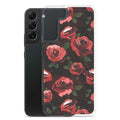 Sleek Enchanted Rose Samsung® Clear Case, offering protection from scratches and dust with a flexible, stylish design.