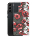 Stylish Enchanted Rose Samsung® Clear Case (Transparent) offering protection against scratches and dirt for your phone.