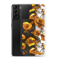 Protect your phone stylishly with the Enchanted Rose Samsung® Clear Case (Transparent), featuring a chic floral design.