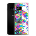 Sleek Enchanted Rose Samsung® Clear Case (Transparent) offers stylish protection against scratches and dirt.